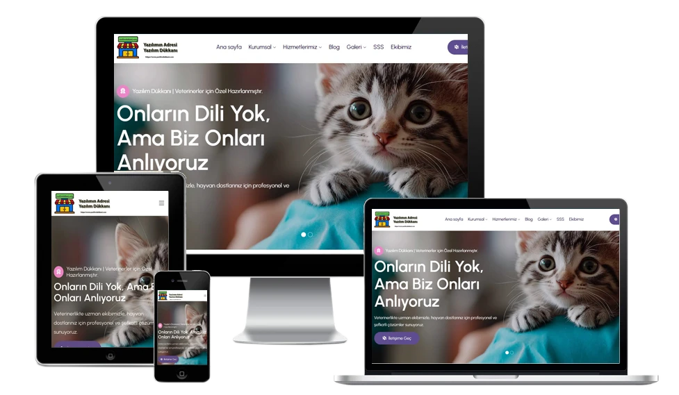 Veteriner v1 Web Sitesi